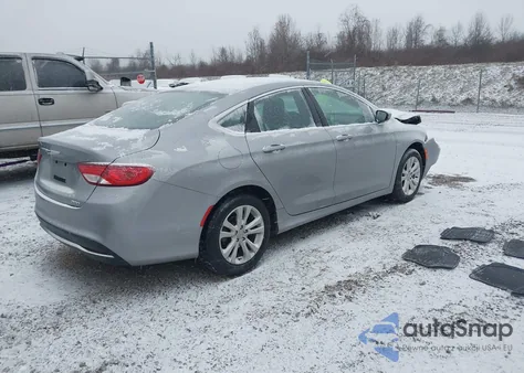 2015 Chrysler 200 Limited из США, поврежденный, VIN 1C3CCCAB0FN578444